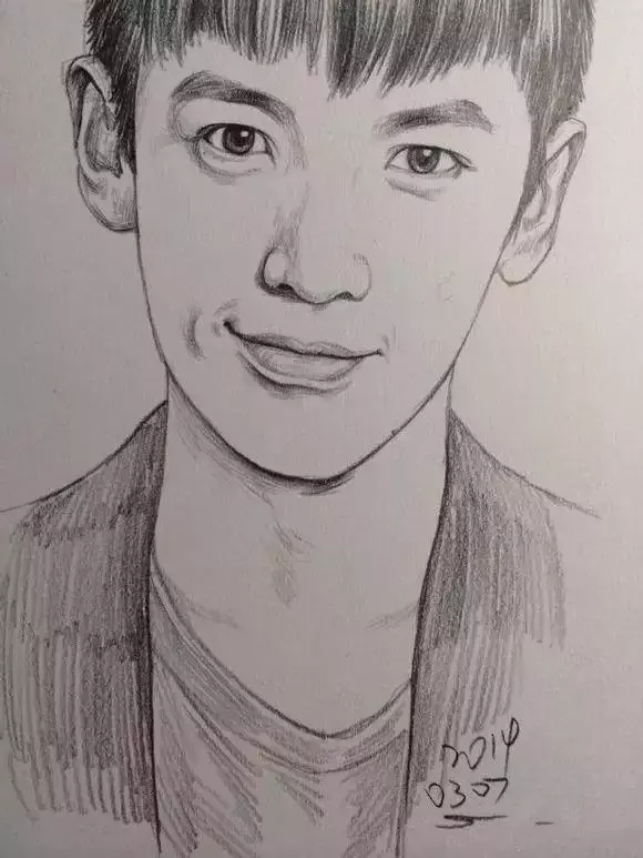 速写肖像看这篇就够了,画谁像谁,明星肖像,你认得出哪几个?