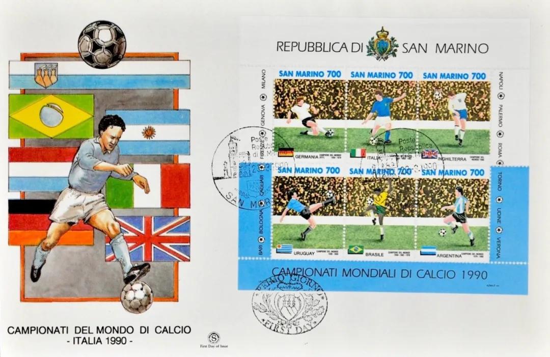 意大利世界杯邮票(“小小的王国”，大大的邮票世界)