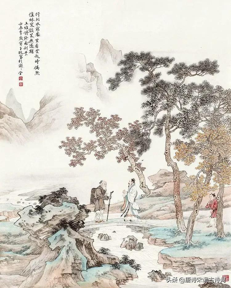 子昕,来源:唐诗宋词古诗词(id:tsgsc8)众人皆知的是,王维是山水田园诗
