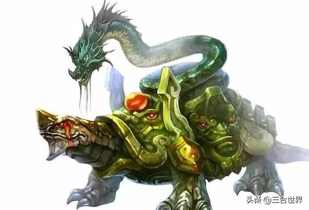 上古八大神兽—青龙、白虎、玄武、朱雀、烛照、太阴幽荧、应龙