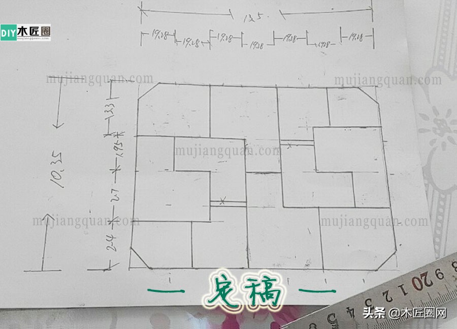 [装修] 陈师傅的博古架做法，是客厅装修必学技巧，做一个接地...