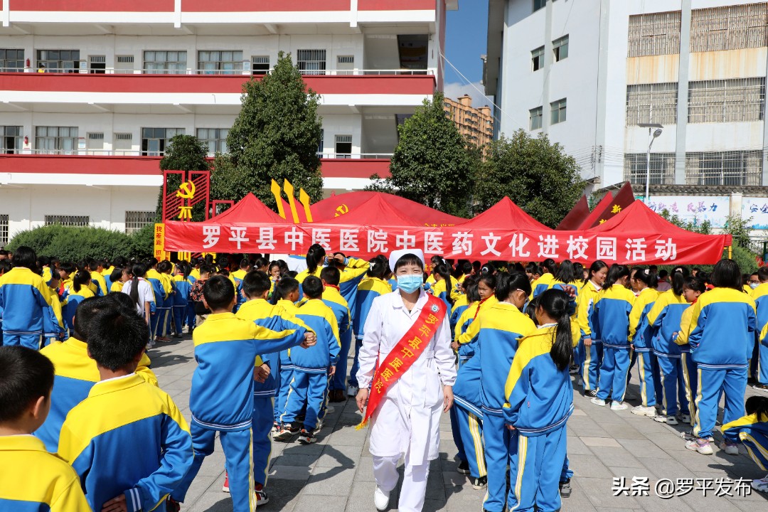 罗平县中医医院开展“中医药文化•心理健康知识”进校园活动