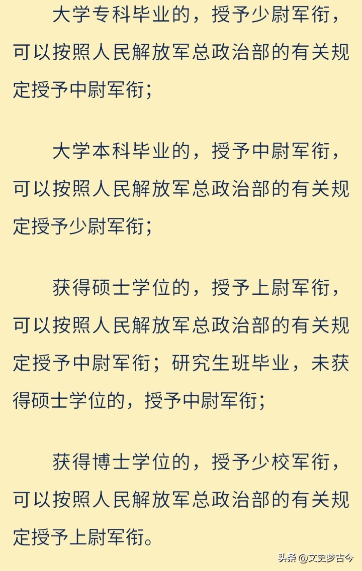 军衔军职对应表(军官军衔是3等10级，军职分为15个层级，该怎样捋清对应关系？)