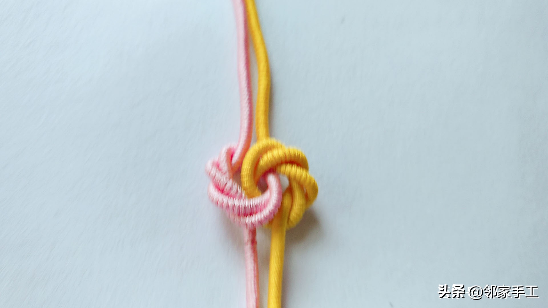 手工编织基础教程之同心结和曼陀罗花结，全网最详细