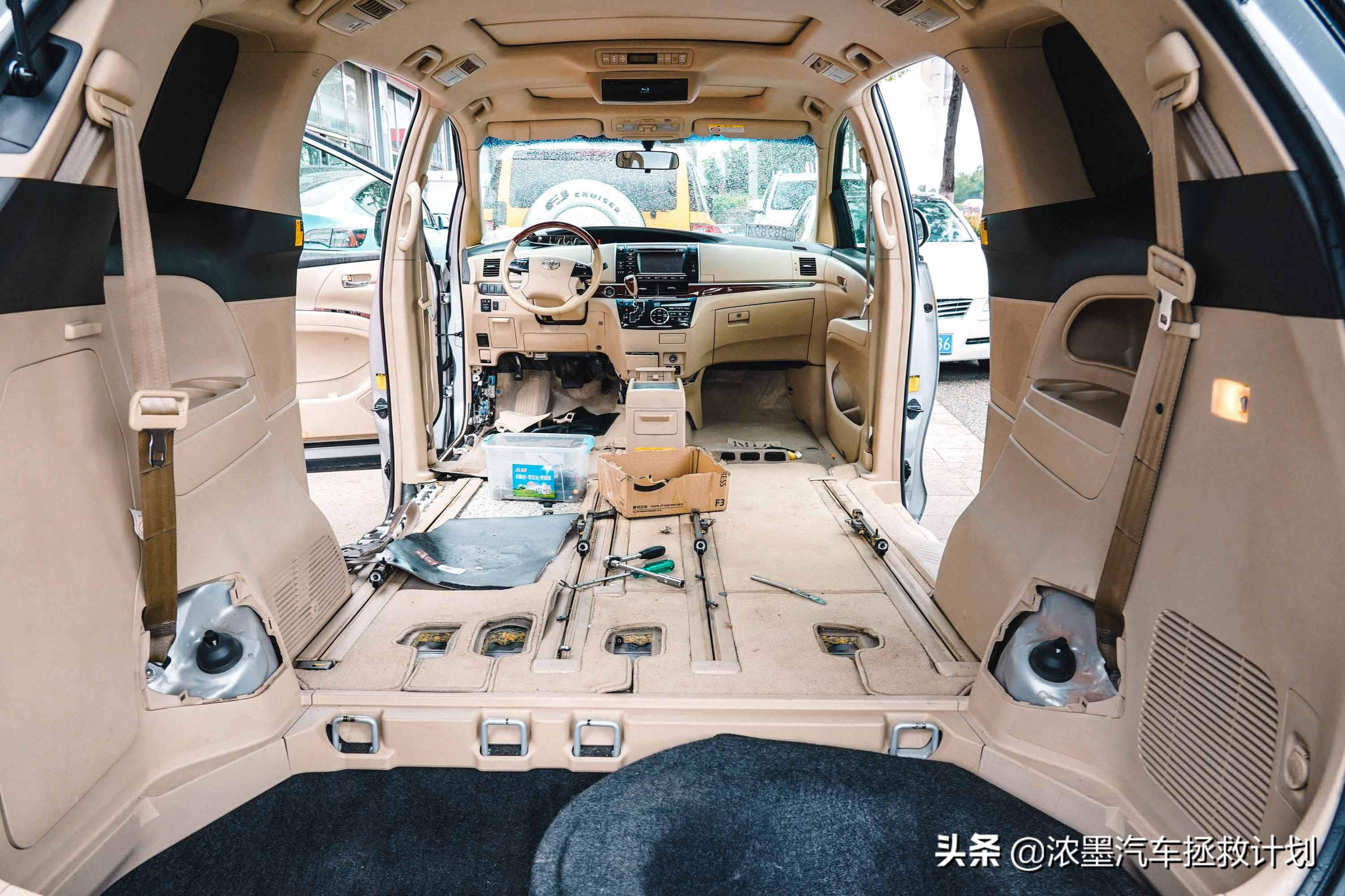 「逆转时光」整备一台经典的丰田普瑞维亚，唯有热爱可抵岁月绵长