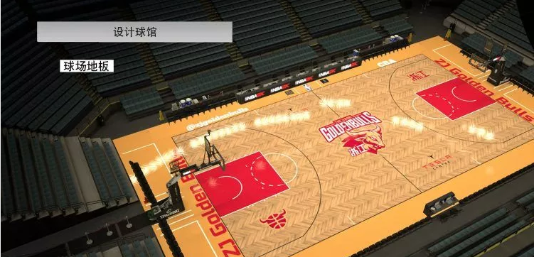 nba2k有cba球队吗(16图看2K模拟CBA新球馆：深圳充满战斗气息，北京紫禁勇士太霸气)