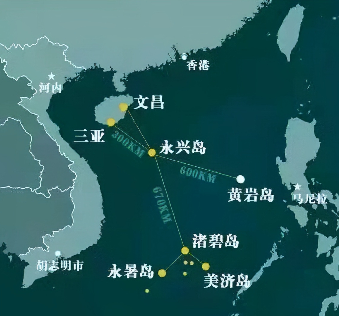 南海十大自然岛礁及其现状