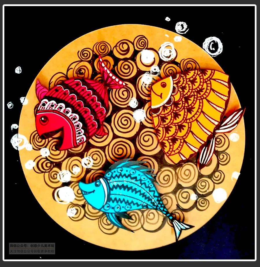 幼儿线描画(儿童线描画)-我的快乐小窝