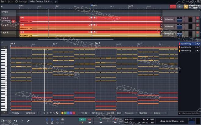 Tracktion Software Waveform for Mac(专业音乐制作软件)