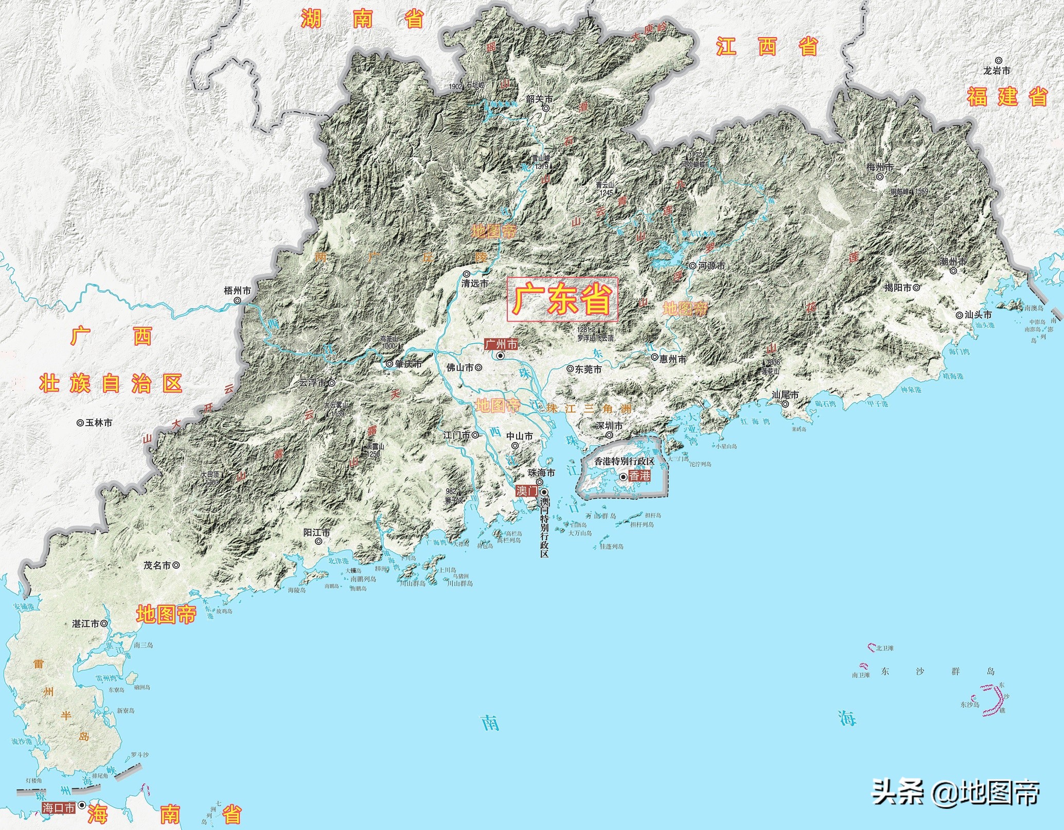 珠江三角洲是哪三个城市（珠江三角洲是哪三个城市之间）-第1张图片-华展网