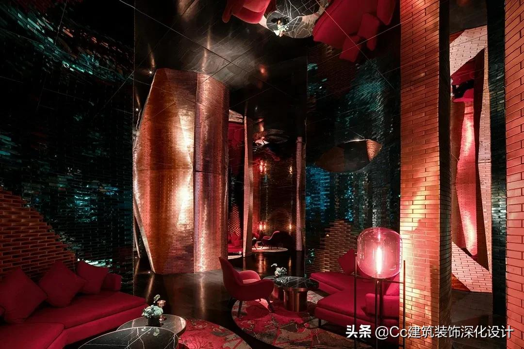 「材料」明明是块瓷砖却有着金属的光泽和质感!太飒了