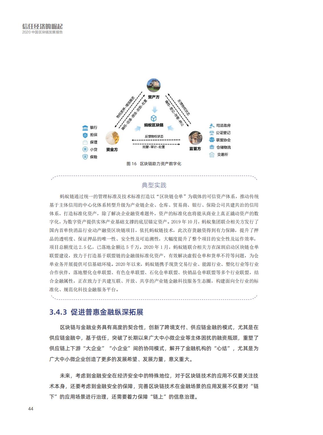 信任经济的崛起：中国区块链发展报告