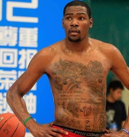 nba球员为什么胸肌不发达(胸肌也分5个等级：杜兰特平庸C级，詹姆斯SS级，那SSS级呢？)