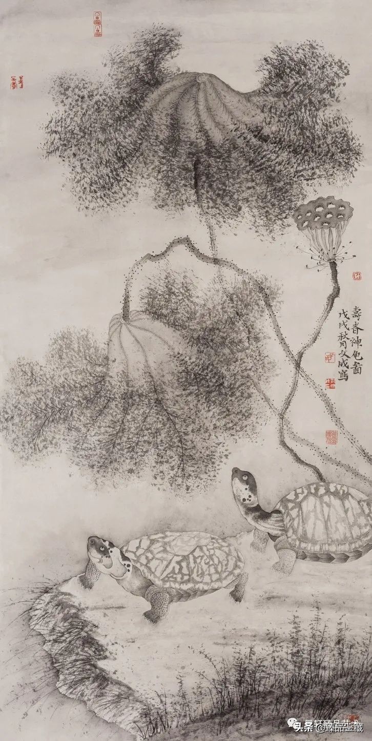 走到黑走到明 | 孔文成花鸟画的脉路