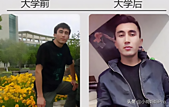 高中大学对比照丑变美,高中和大学的区别对比