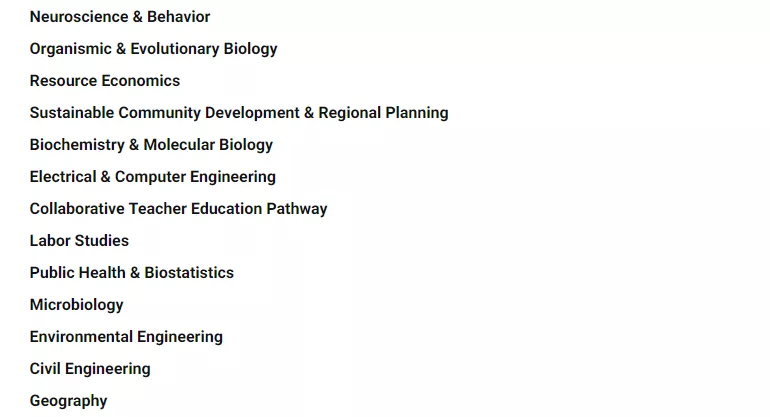 「择校解读」马萨诸塞大学阿默斯特分校（UMass Amherst）院校指南