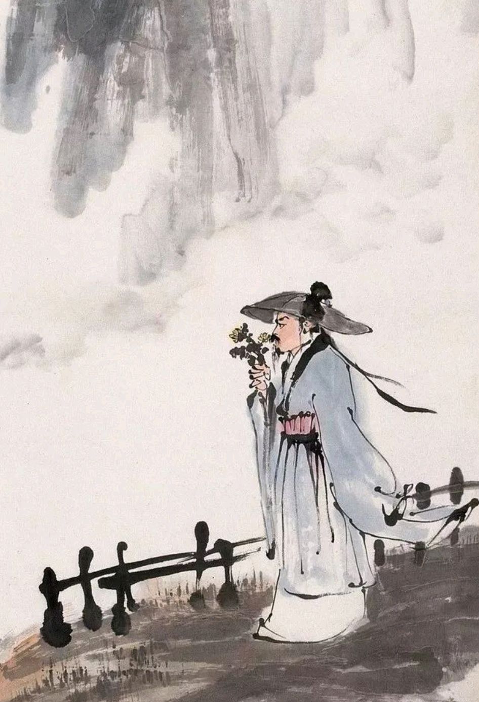 一面湖从不说出自己的浩瀚,一棵树默默向上生长,一叶草与另一叶草未曾