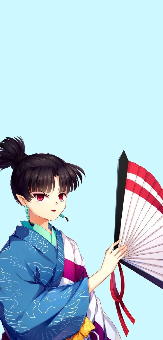 《犬夜叉》绝美壁纸,杀殿超帅,奈落我粉了,有爱还是"杀玲"