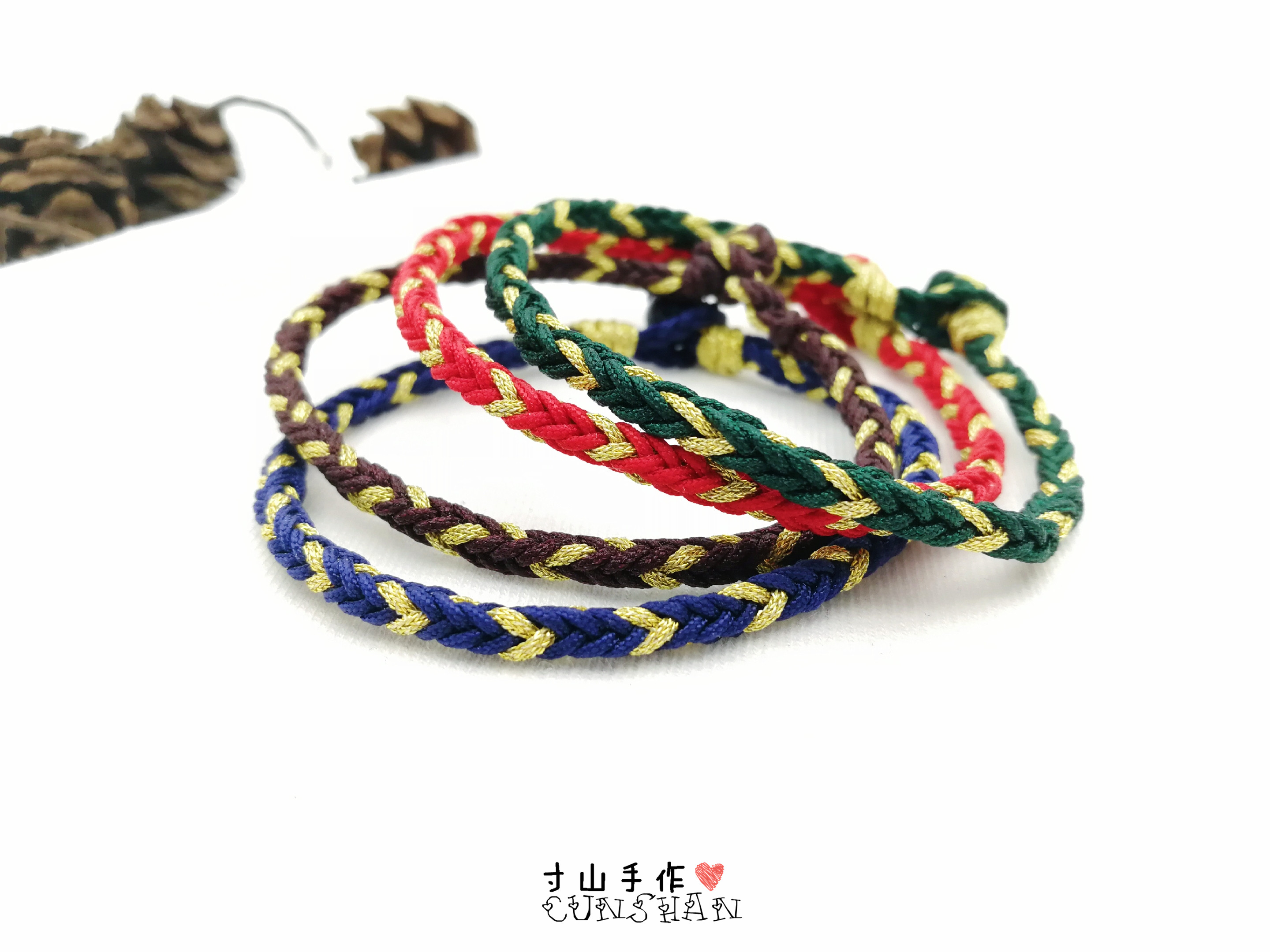 手链伸缩结编法(手链的结怎么打) 手链的结怎么打 第24张