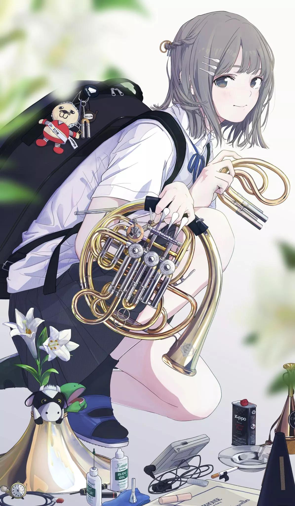 千反田电脑高清壁纸（P站插画分享｜作者：浅井うみ）