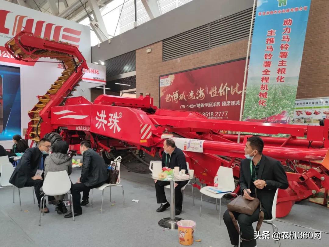 2020年中國國際農(nóng)機展在青島開展，他們來了