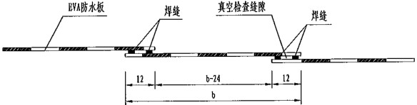 隧道防渗层推荐用350g短丝土工布和1.2mmEVA防水板