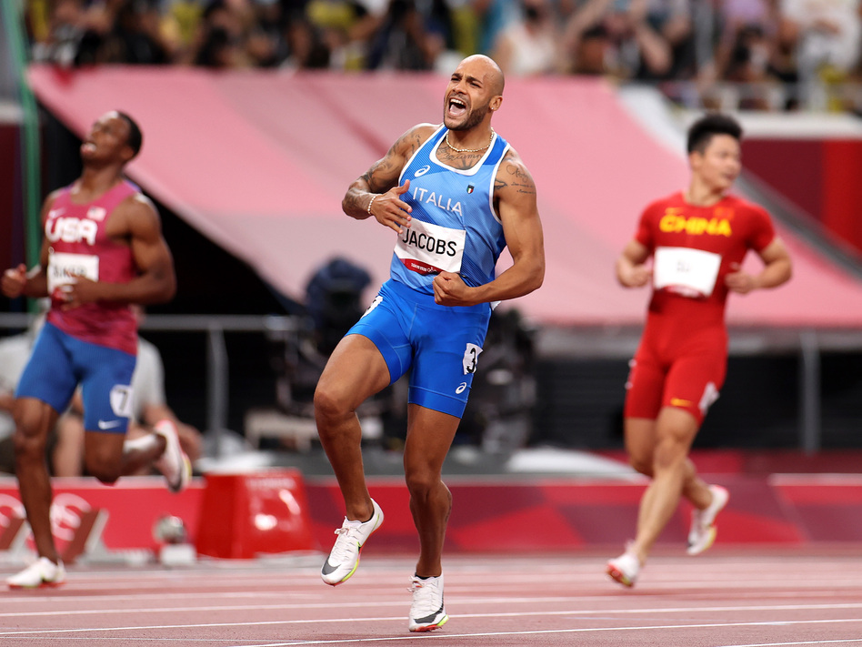 东京奥运会男子100米冠军用时(雅各布斯：东京奥运百米冠军，从10秒到9秒8，只用了三个月)