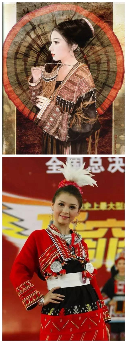 中国56个民族传统服饰大全