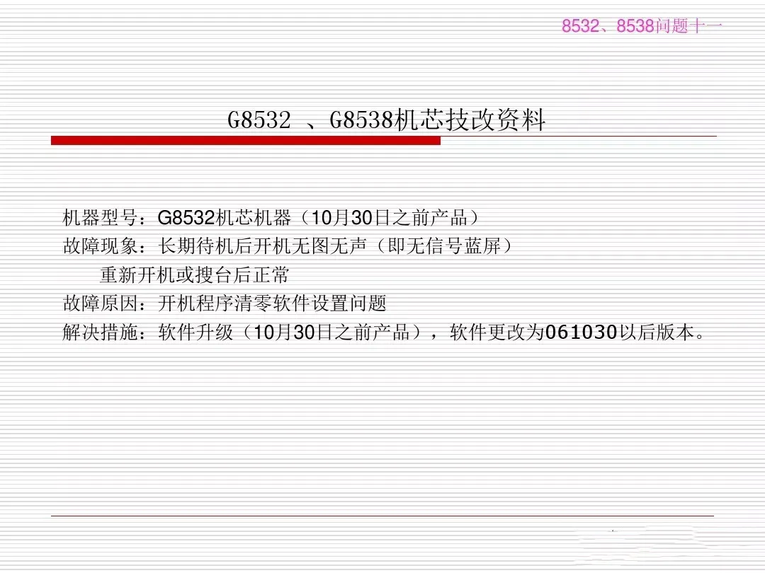 海尔液晶电视维修技改培训资料