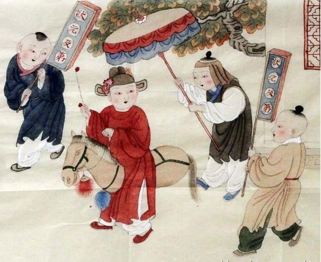 别以为簪花是女人的专利,古代男人也戴花,须眉男儿竟然头戴鲜花