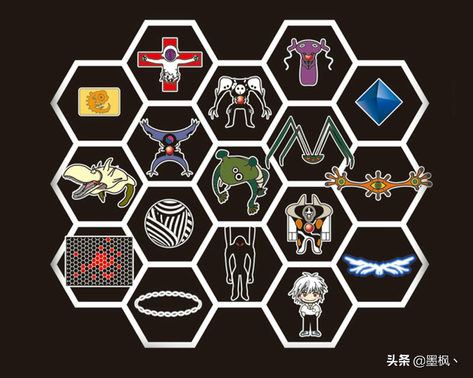 EVA（新世纪福音战士）全使徒介绍，关注小编有解说有视频-今日头条