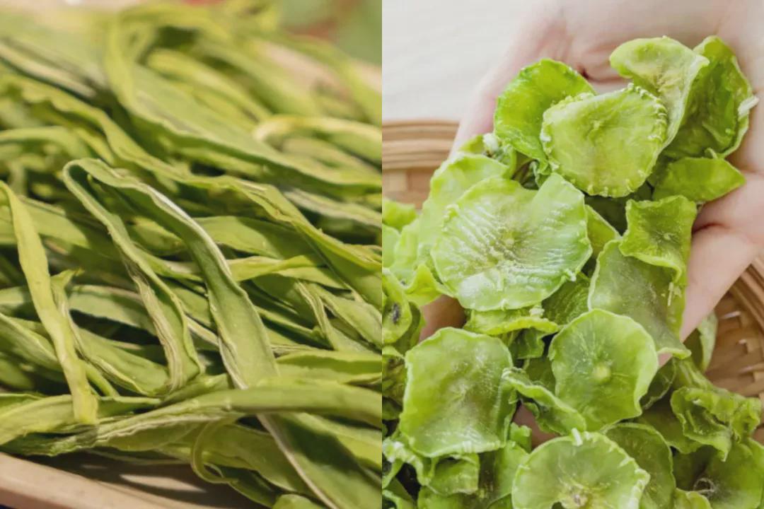 一般来说,贡菜干切条,莴笋干切片吃起来,贡菜的脆度口感,更是甩开莴笋