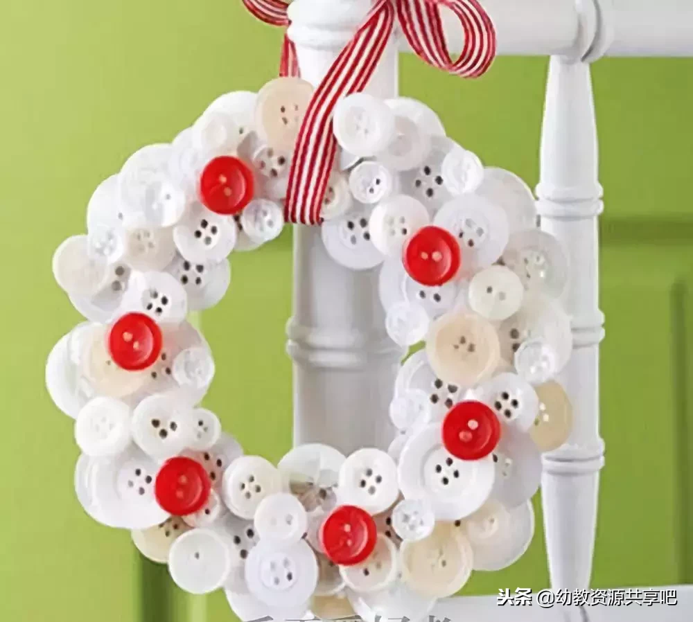 「亲子手工」纽扣手工大全,不知道的老师和家长太low了!