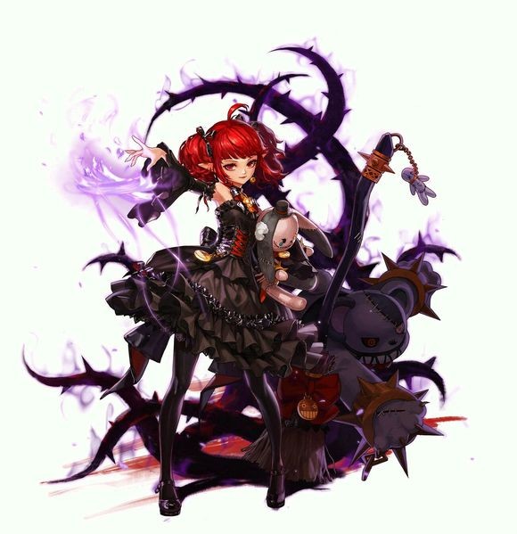 DNF：暗黑系小萝莉，魔女奶萝的那些小技巧