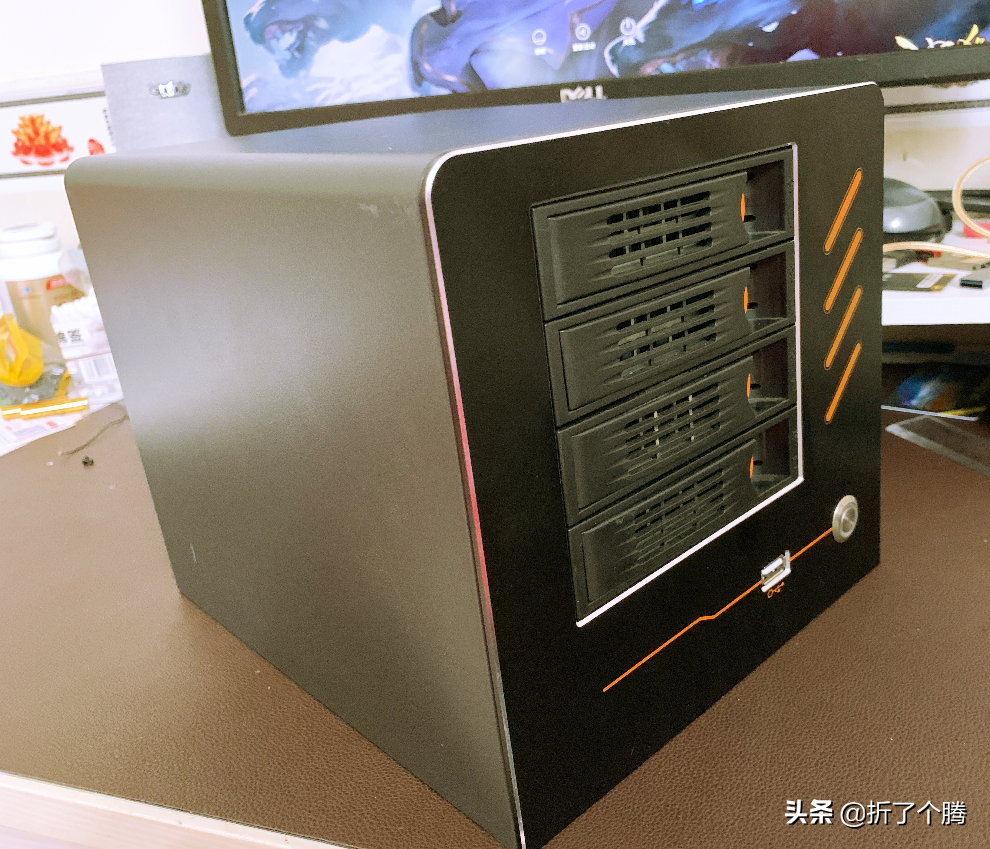 开车矿机测评 蜗牛星际D 双千兆 宰相版 J1900+4G+60G 9个SATA口