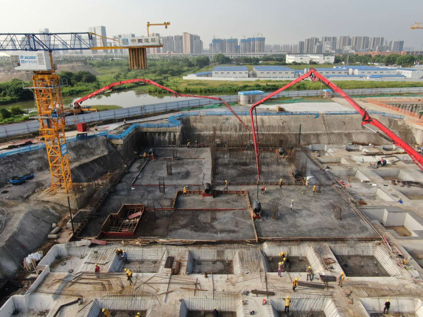 “大干快上！”中建八局三公司苏州荟同学校项目建设施工纪实