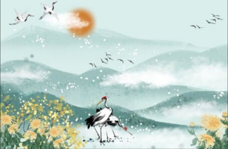 今选十首古诗词，与君共醉重阳节