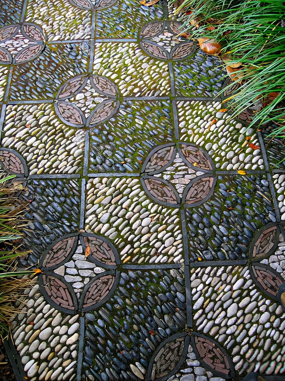 30款中式庭院铺装样式,造园时有大用