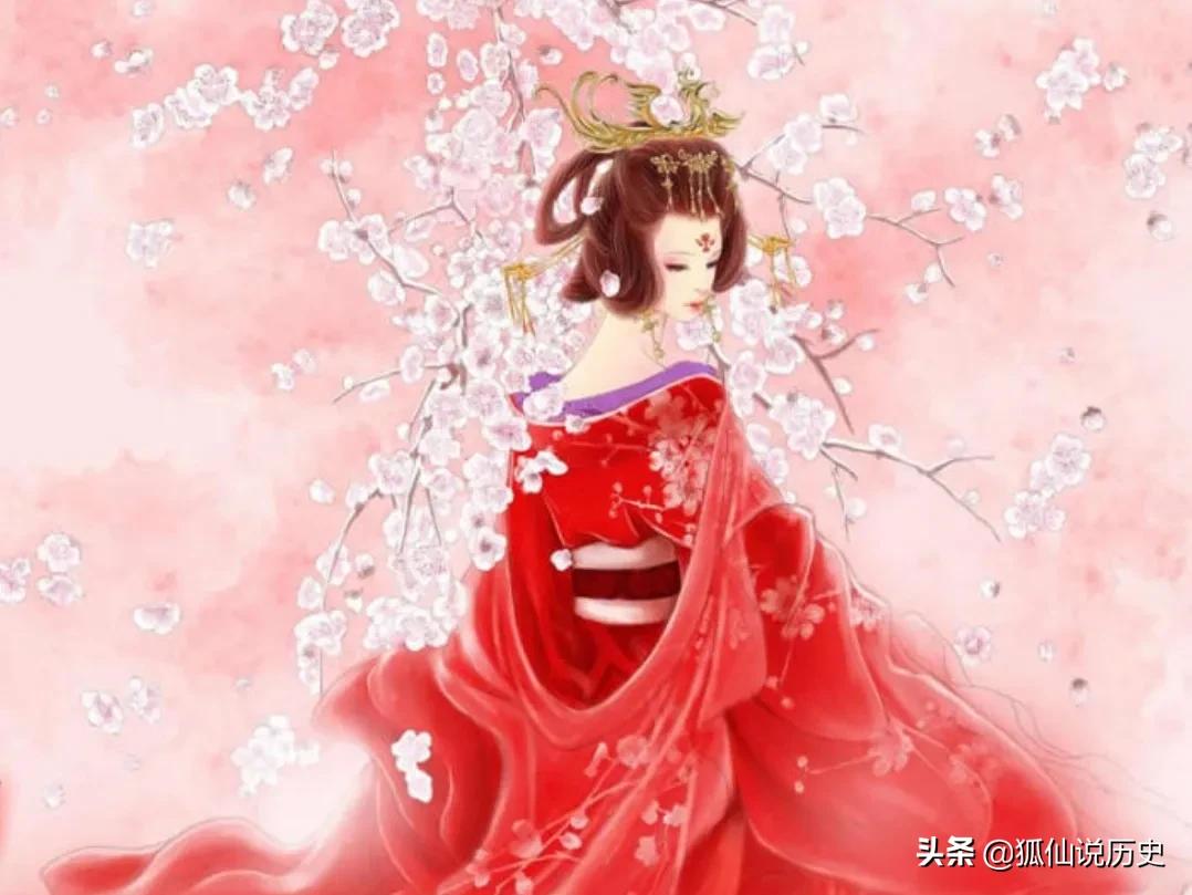 “桃之夭夭，灼灼其华”是对女子出嫁的祝愿，自然景物增添寓意美