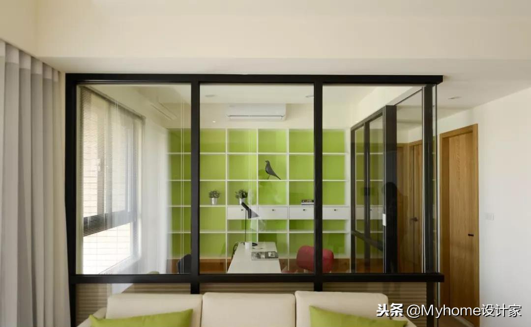 你改造想用的黑框玻璃隔断，淘了81张美图