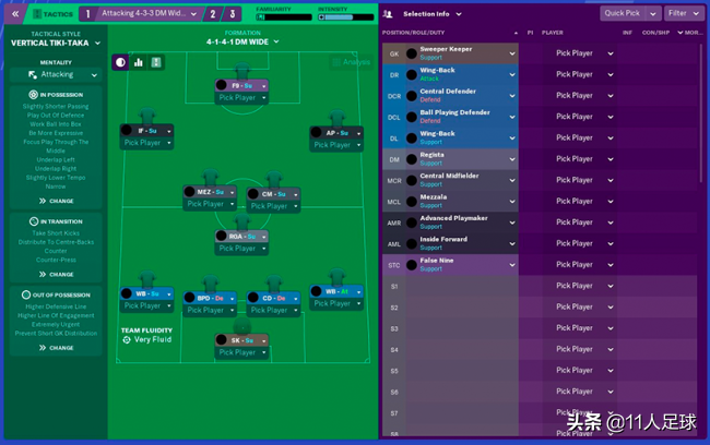冠军足球经理cm4战术(游戏与现实的重叠，FM足球经理的战术体系，是如何被运用于实际)