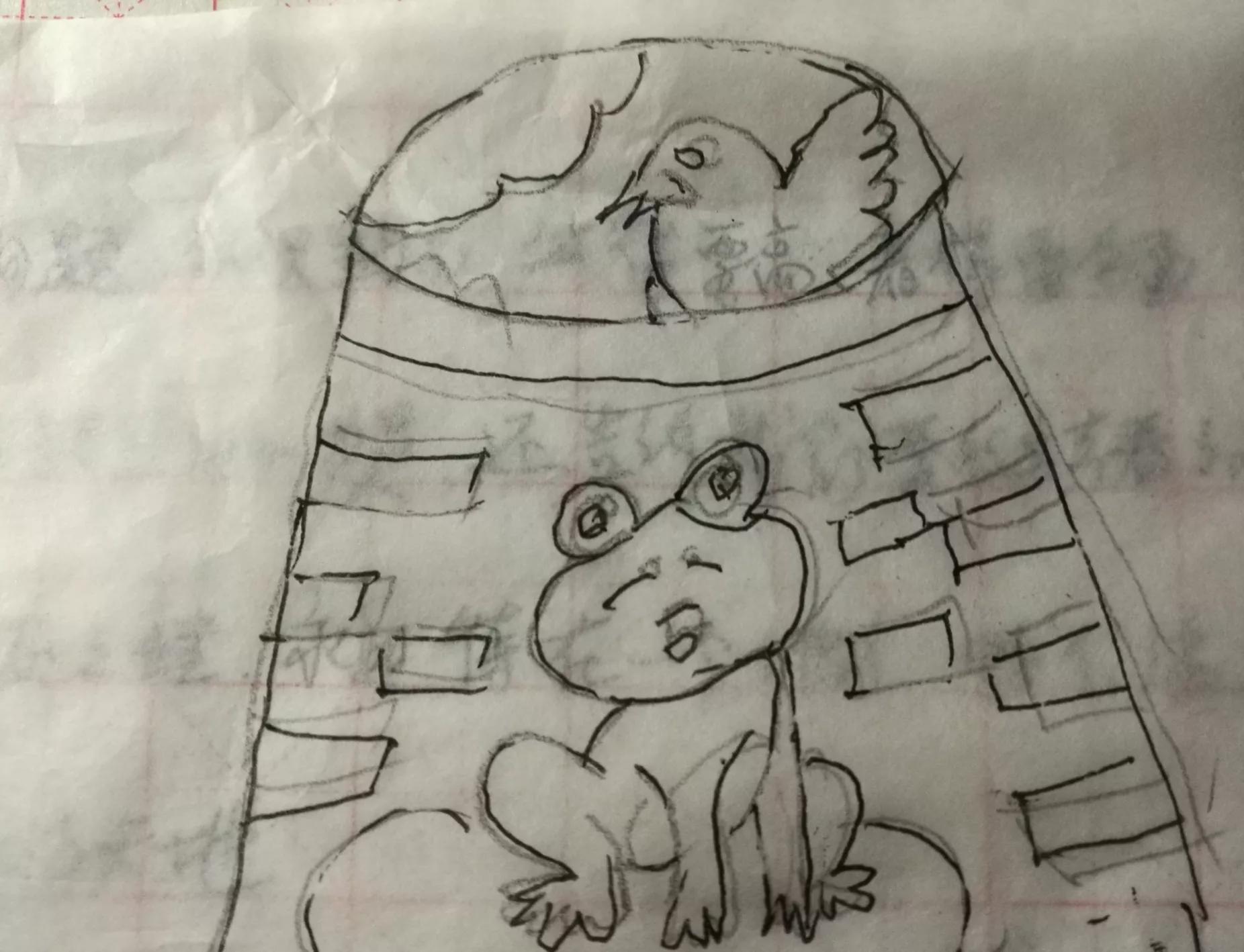 这个故事告诉我们,世界很大,要走出来看看,不要被狭小的环境所局限