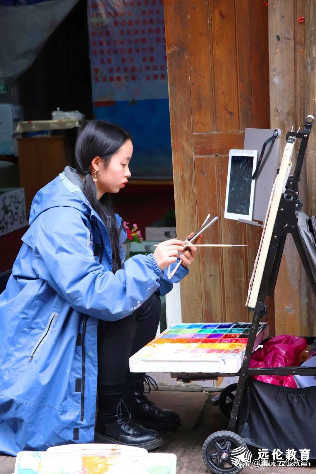 远伦写生回顾｜执笔绘梦，你们才是最美的风景！附优秀作品汇报