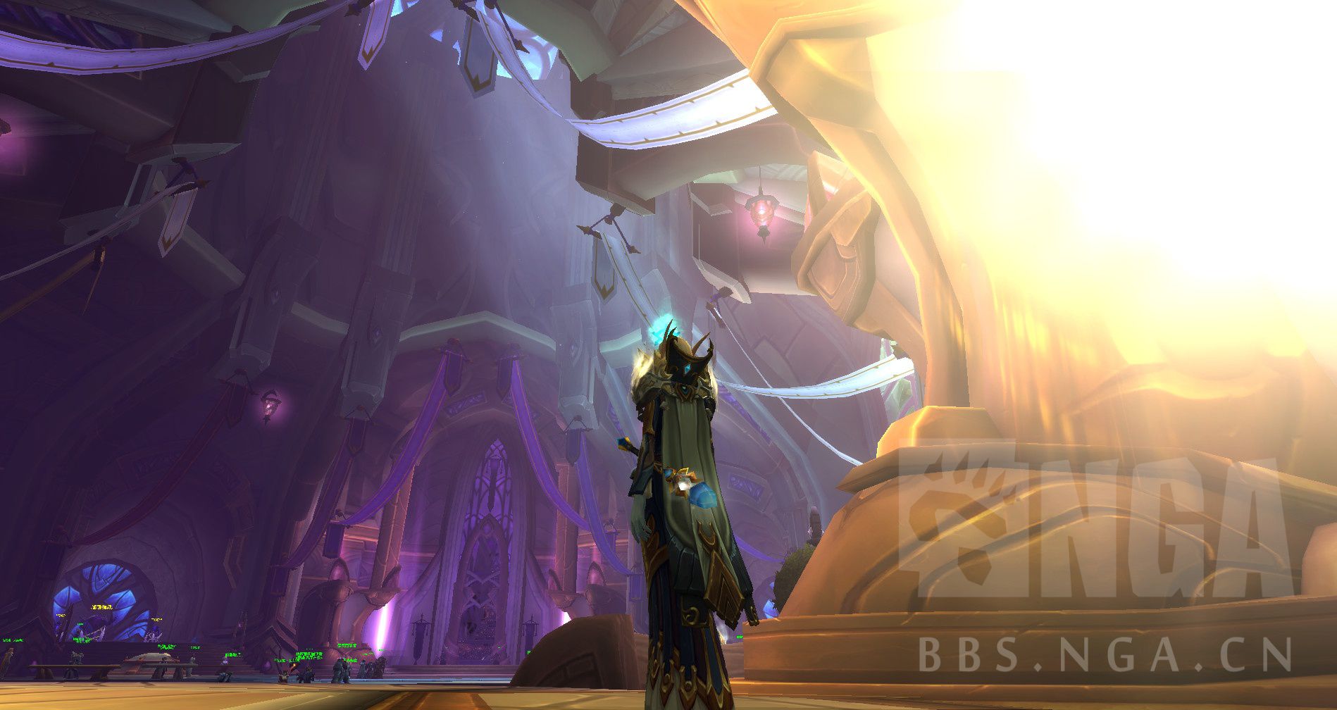 wow布甲幻化 wow女血精灵板甲幻化-大连之家