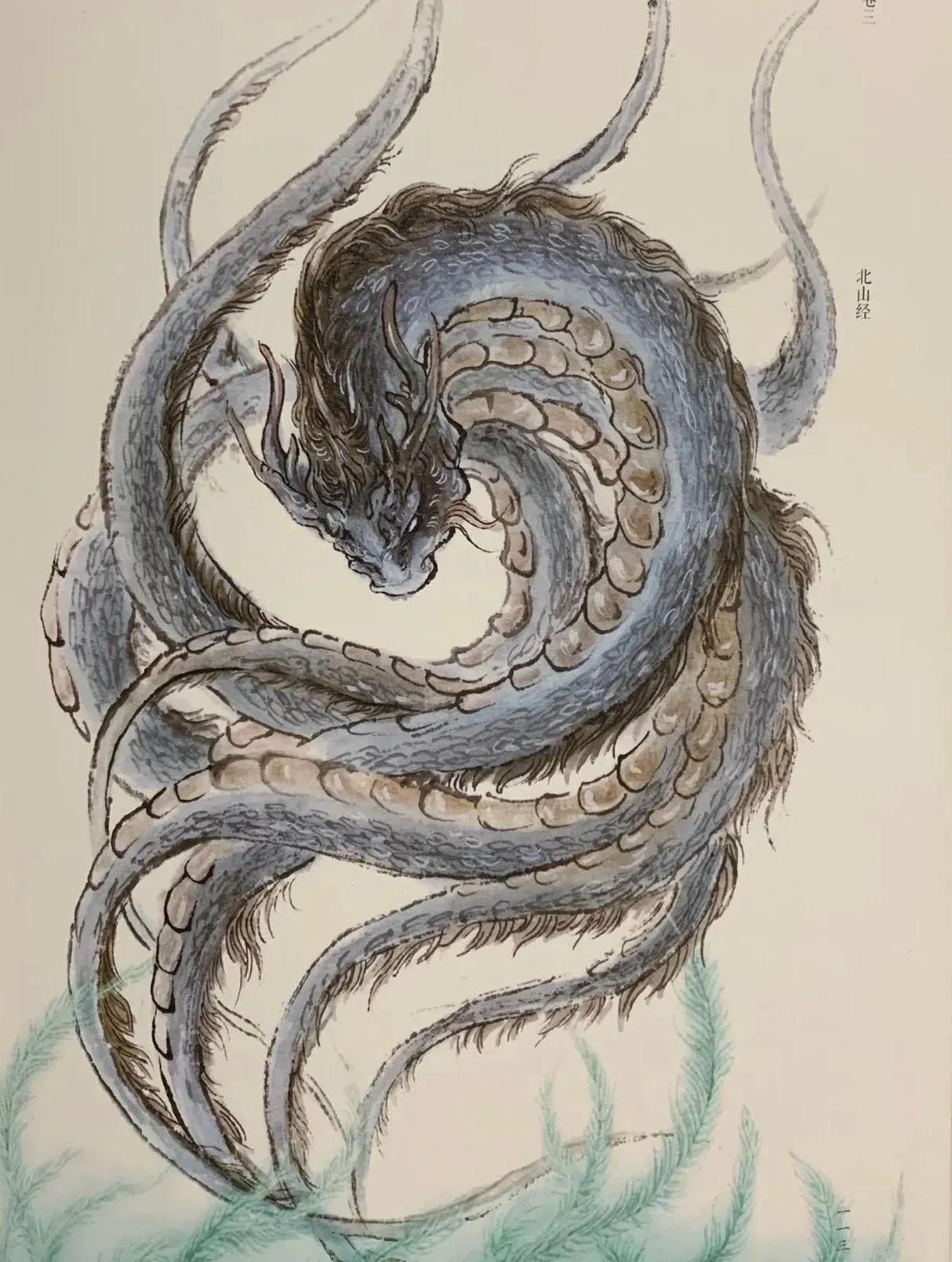 山海经十大水属性神兽(中国神话之山海经异兽图鉴,带你走进神奇的上古