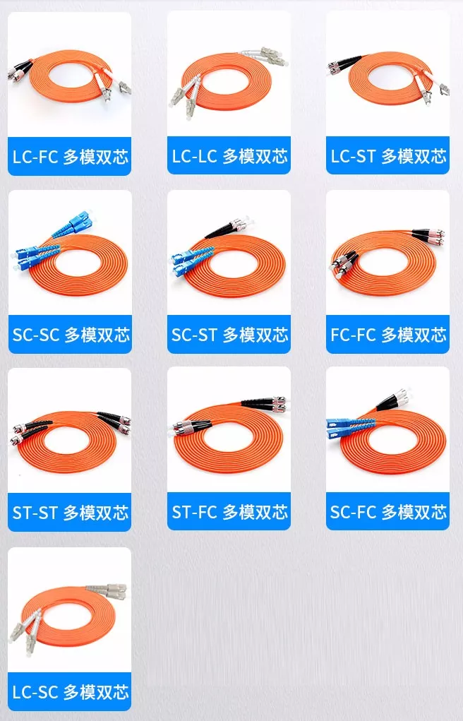 你错了，?FC、ST、SC、LC四种接口跳线不是16种，而是