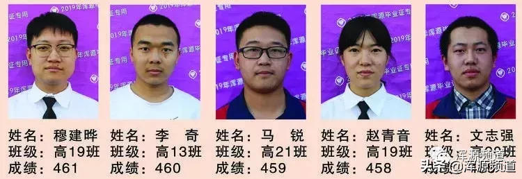 浑源七中晒出2019高考达二本达线分数