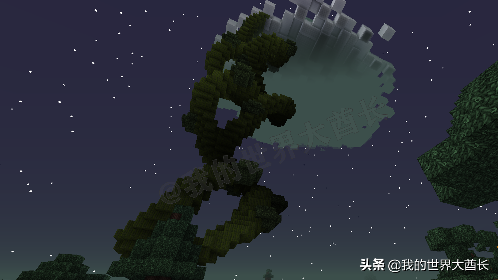 我的世界：暮色森林MOD生存探索攻略（二）「天然建筑大全篇」