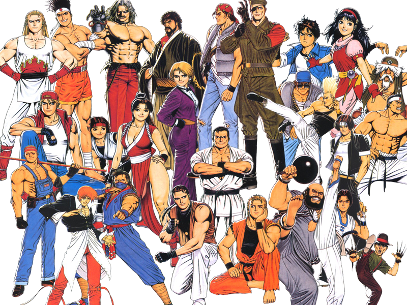 拳皇97怎么双人(经典街机《拳皇》哪一代画风最辣眼,甚至让你有打死