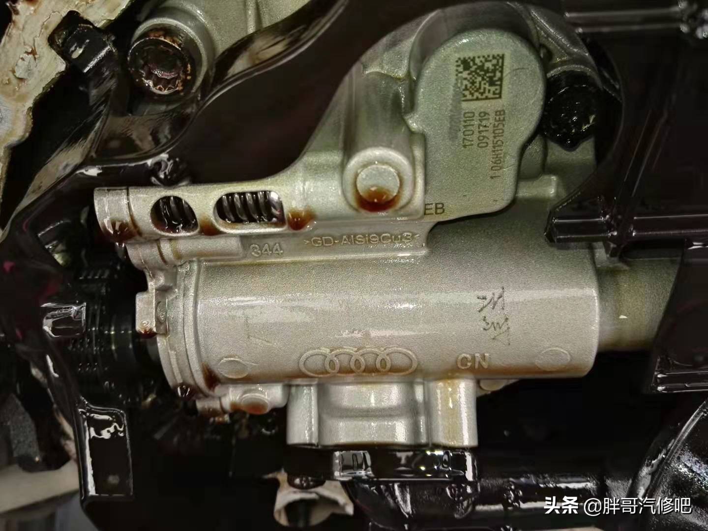 途观机油压力低报警，胖哥分享维修过程